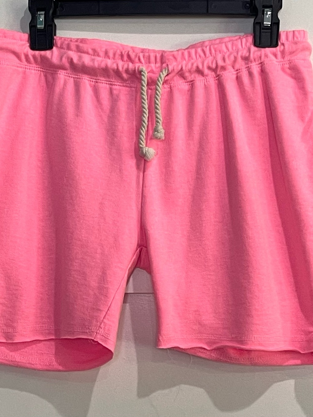 Beach By Exist Hot Pink Drawstring Athletic Lounge Shorts